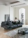 一方沙发 骏马黑 3.08m 牛皮款、汉瓦茶几 墨骊色 天然奢石款 小号  (12).webp
