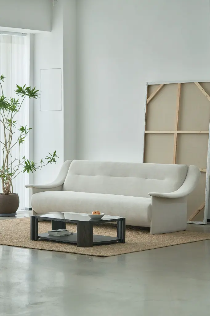 晓园沙发 2200 牡蛎色 皮革、瓦汉茶几 1070 墨骊色 玻璃款2.webp